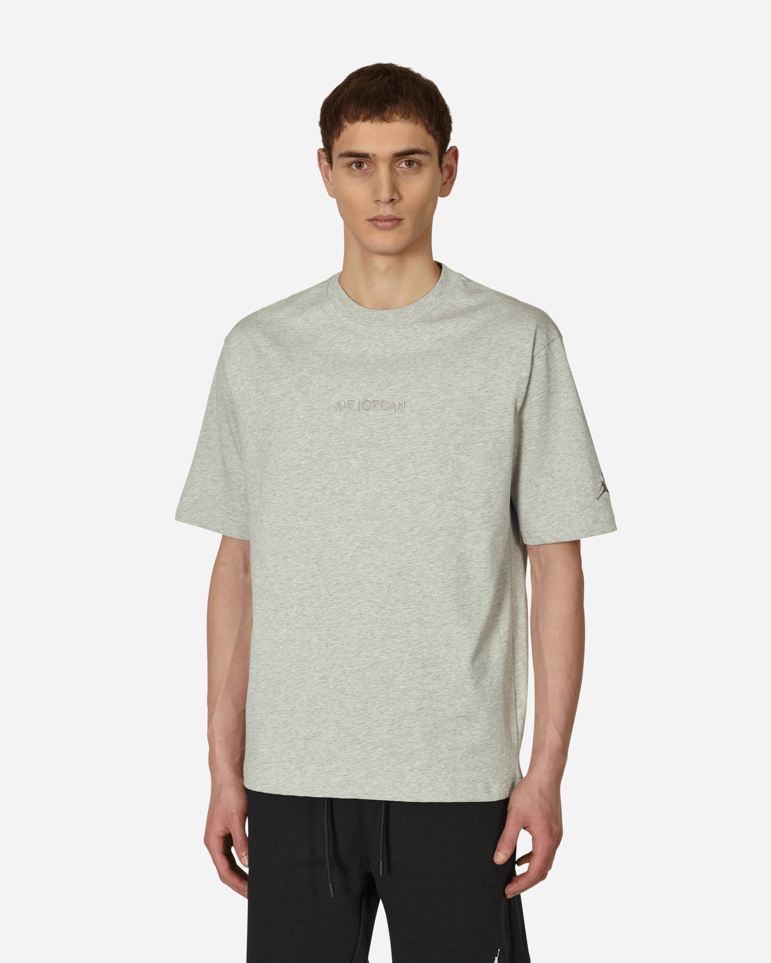 Тениска Jordan Wordmark T-Shirt Сиво | FJ1969-050, 0