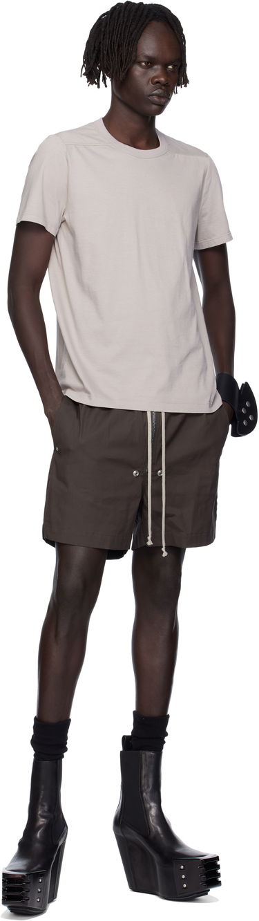 Тениска Rick Owens Rick Owens Concordians Short Level T-Shirt Бежово | RU02E1265 JA, 3