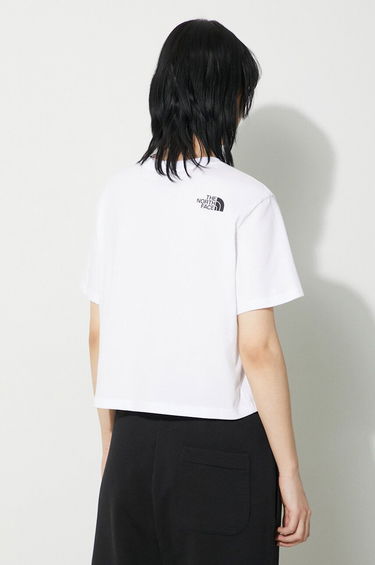 Тениска The North Face Cropped Slim Tee Бяло | NF0A87U4FN41, 1