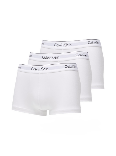 Боксерки CALVIN KLEIN Modern Cotton Stretch Trunk Бяло | NB2380A 100