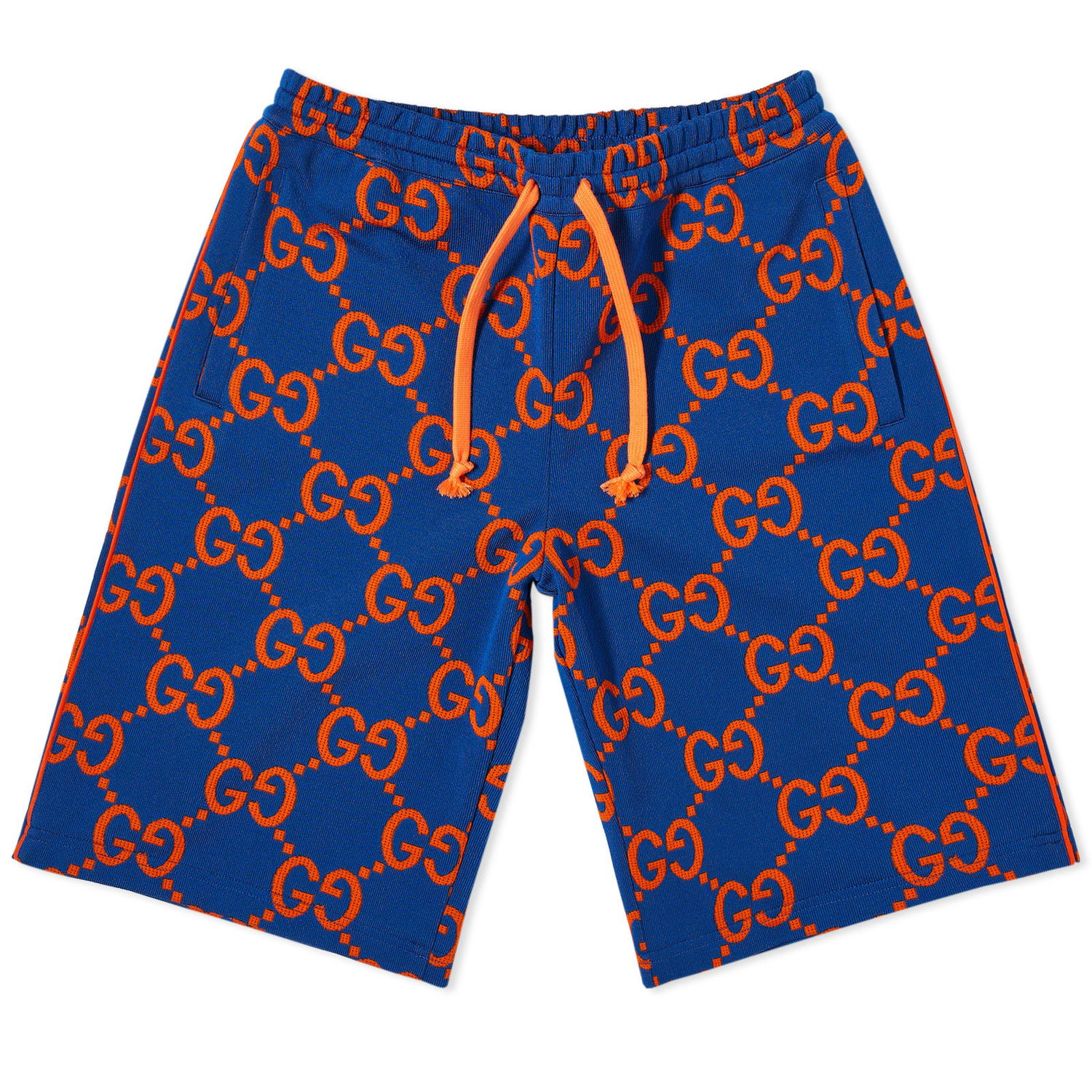 Къси панталони Gucci Jumbo GG Sweat Short Blue Синьо | 752172-XJFSO-4102, 0