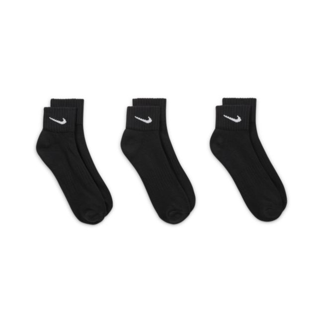 Чорапи Nike Cushioned Ankle Socks Черно | SX4926-001, 1