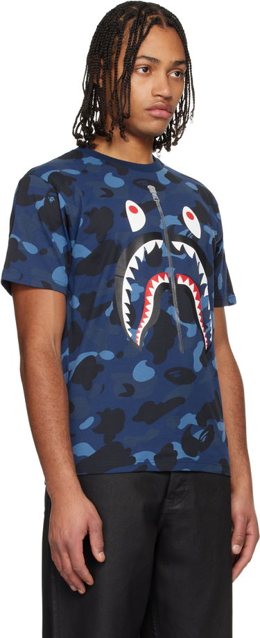 Тениска BAPE Camo Shark T-shirt Червено | 001CSL801017M, 4