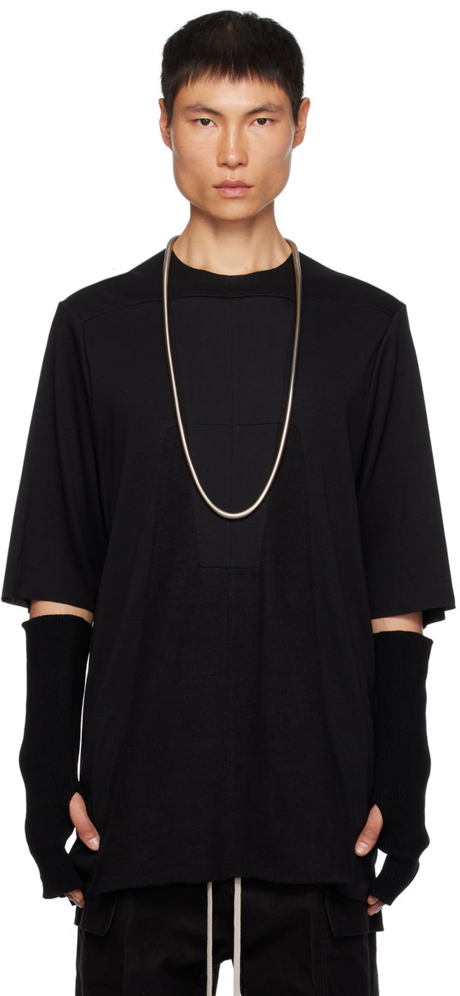 Тениска Rick Owens Luxor T-Shirt Черно | RR02C7203 RHJABG, 0