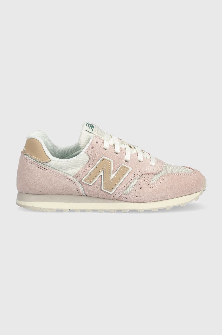 Кецове и обувки New Balance 373 Розово | WL373RP2, 0