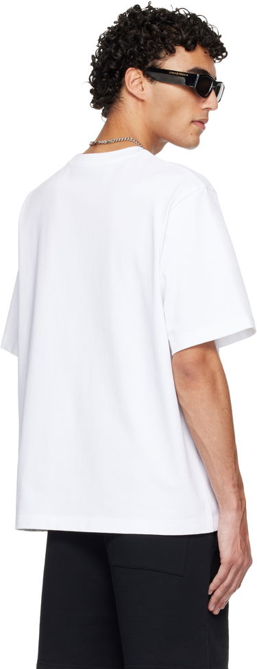 Тениска Casablanca Butterfly Oversized T-shirt Бяло | M-SP26-JTS-044-01, 2