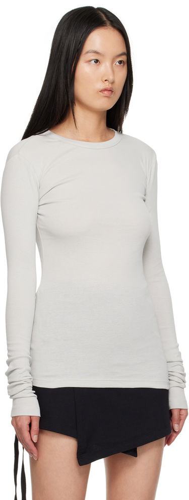 Тениска Ann Demeulemeester Long Sleeve T-Shirt Сиво | 2301-W-JTS02-FA045-045, 1
