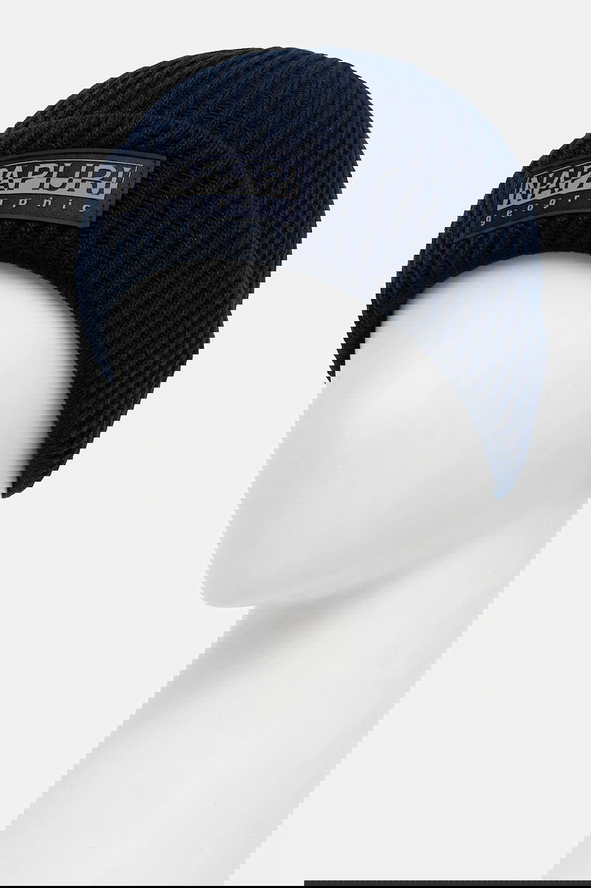 Шапка Napapijri Napapijri F-Vispa Beanie Тъмно синьо | NP0A4HXM1761, 1