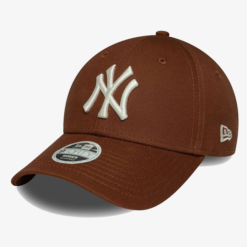 Шапка с козирка New Era League Essential 9FORTY® Adjustable Cap Кафяво | 60691386