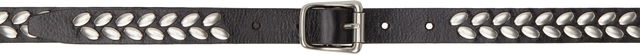 Lemaire Almond Stud Leather Belt
