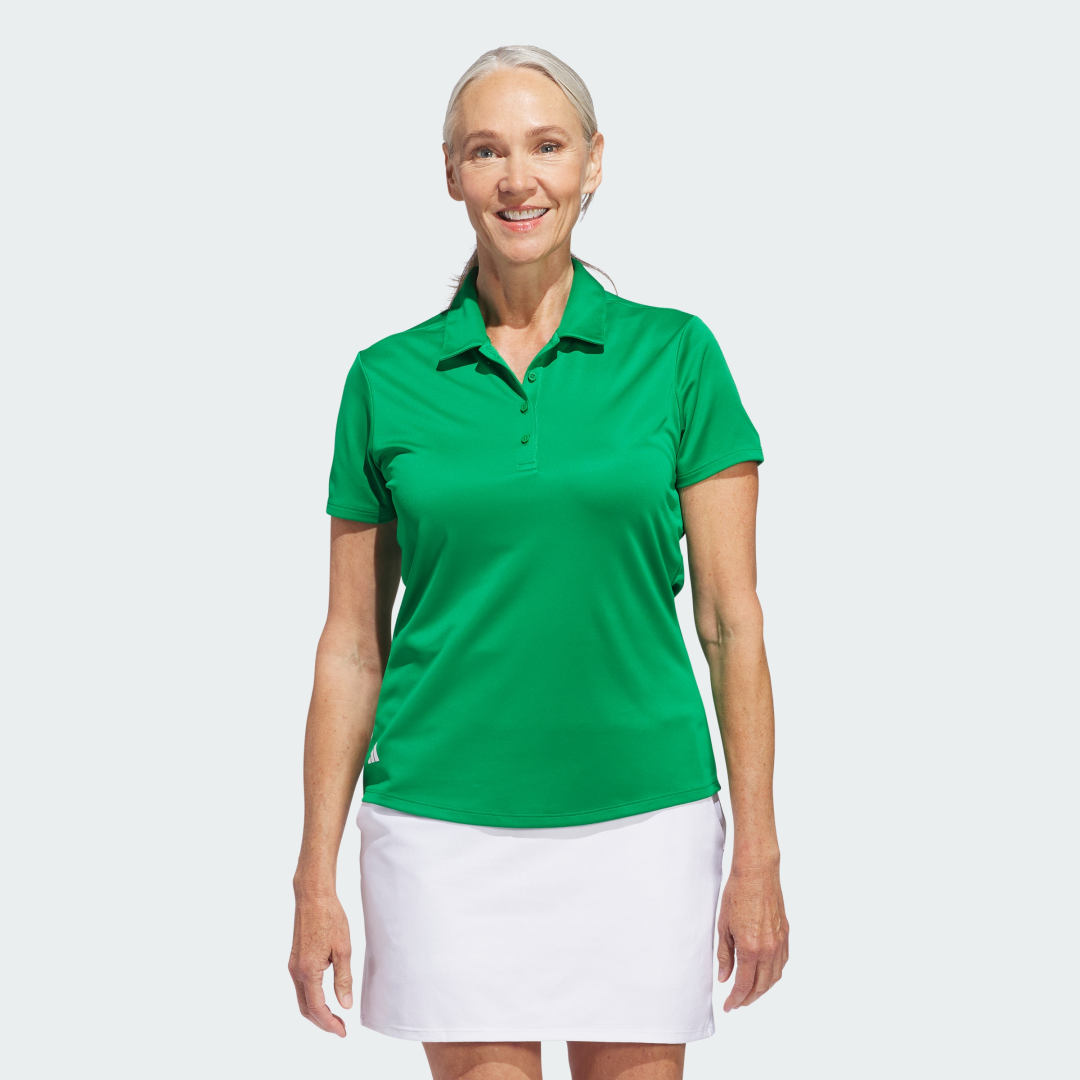 Поло тениска adidas Performance Solid Performance Short Sleeve Polo Зелено | IN9919, 0