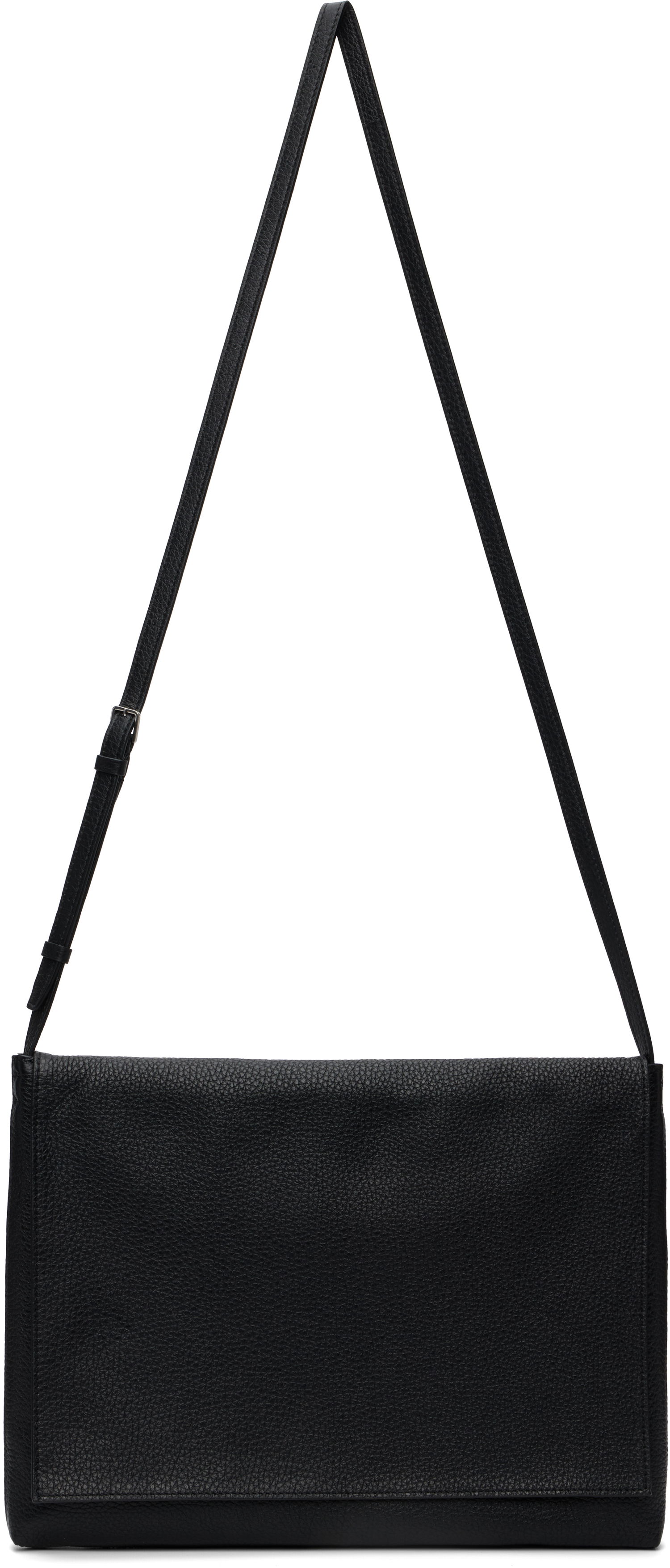 Чанта през рамо The Row The Row Nan Messenger Bag Черно | W1812-L611, 0