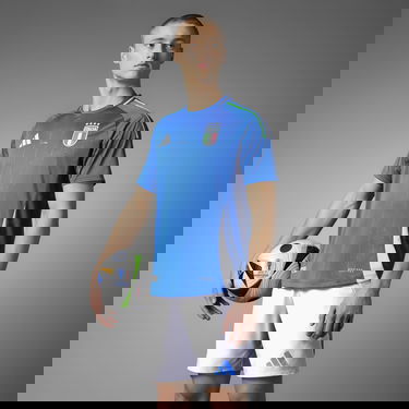 Фланелка adidas Originals FIGC H JSY AU 2024 Синьо | in0658, 5