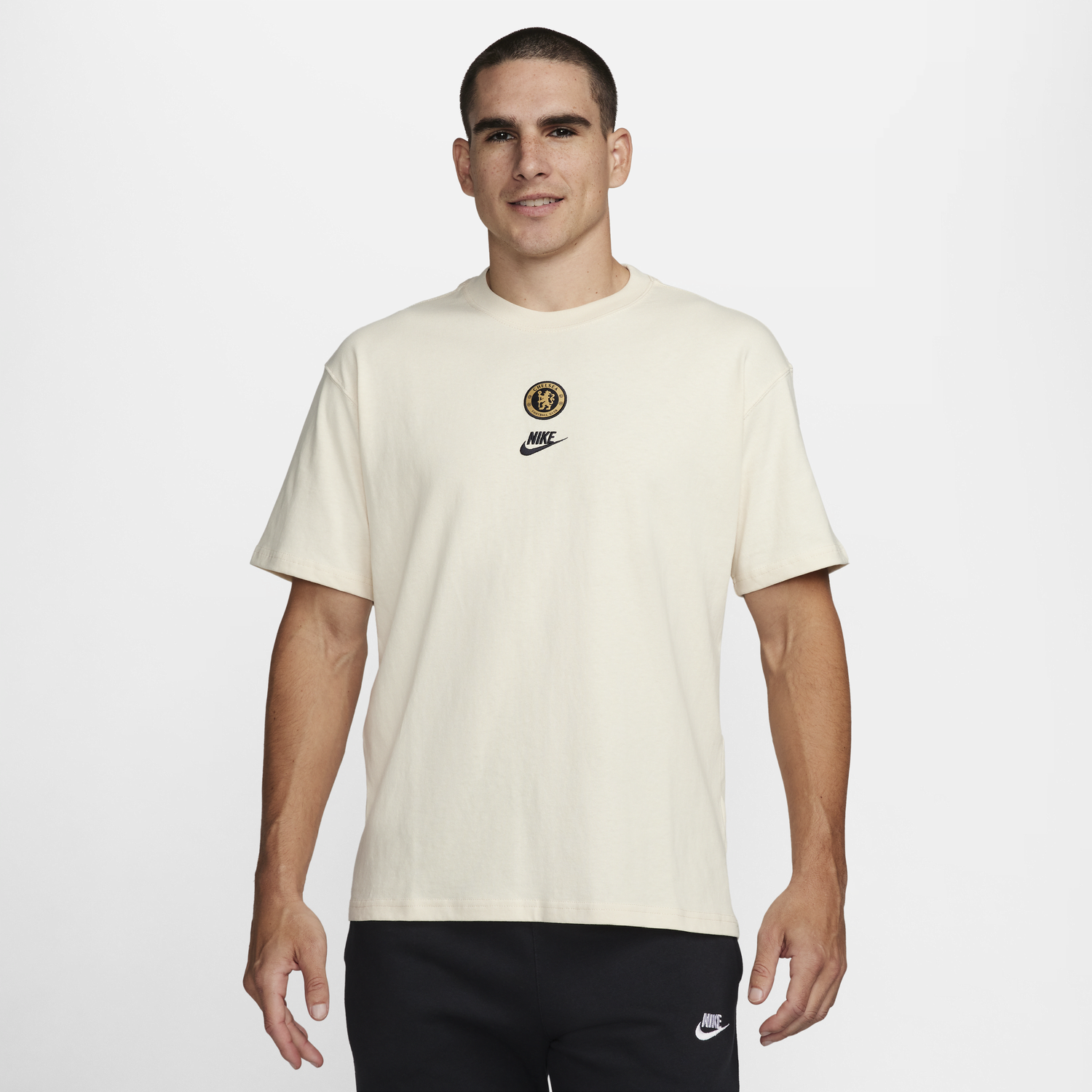 Тениска Nike Football Chelsea FC Premium Essentials - Hnědá Бежово | FN2656-120, 0