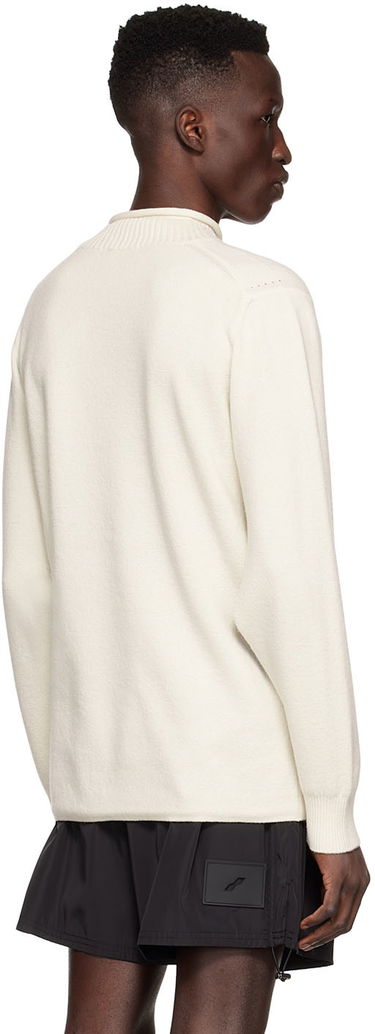 Пуловер We11done Cashmere Mock Neck Sweater Бяло | WD-KT1-22-653-U-IV, 2