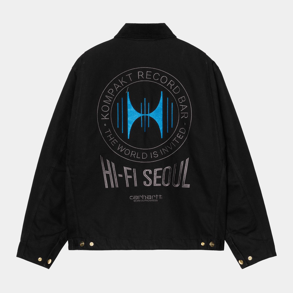 Яке Carhartt WIP WIP Kompakt OG Detroit Jacket Черно | A252053_6, 1