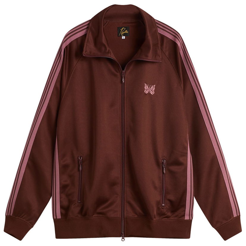 Яке Needles Needles Poly Smooth Track Jacket, Size Small Кафяво | RW314-A