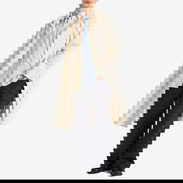 Тренчкот Maison Margiela Maison Margiela Classic Trench Coat Бежово | S50AH0137-M35354-103, 4