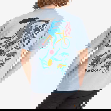Тениска By Parra Parra Vase Delivery T-Shirt Синьо | 53205-BLU, 3