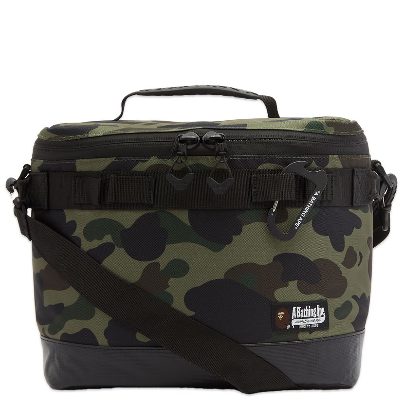 Джаджа BAPE A Bathing Ape Camo Medium Soft Cooler Зелено | 001GDJ201039F-GRN