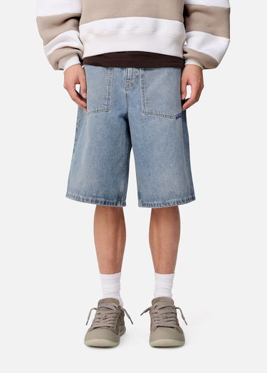 Къси панталони AXEL ARIGATO Invert Cotton Shorts Синьо | A3880002, 2