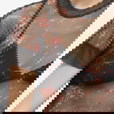 Тениска Ottolinger Ottolinger Mesh T-Shirt Черно | 100119-SKRIBB, 5