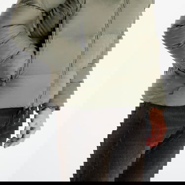 Пухо яке Emporio Armani Mountain Polar Big Logo Hooded Puffer Jacket Зелено | 7M000694AF15956U8142, 3