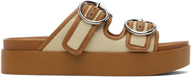 Аксесоари rag & bone Rag & Bone Geo Buckle Platform Slides Кафяво | WFF24PF034CV34, 0