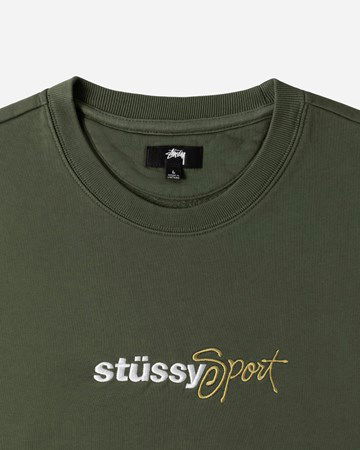 Пуловер Stüssy Sport Fleece Vest Зелено | 118489-0401, 1