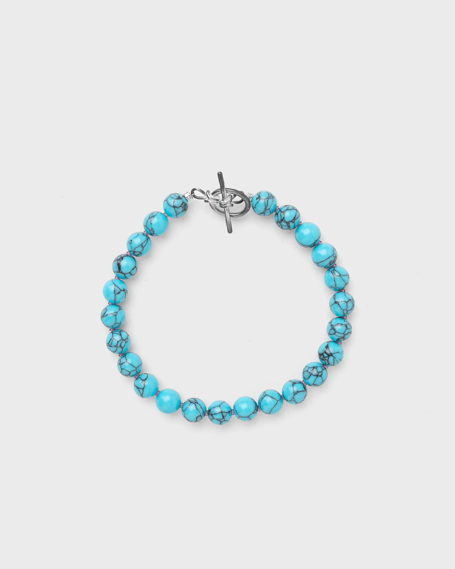 Гривна Needles Bracelet Turquoise Тюркоазено | PU051-BLUE, 0