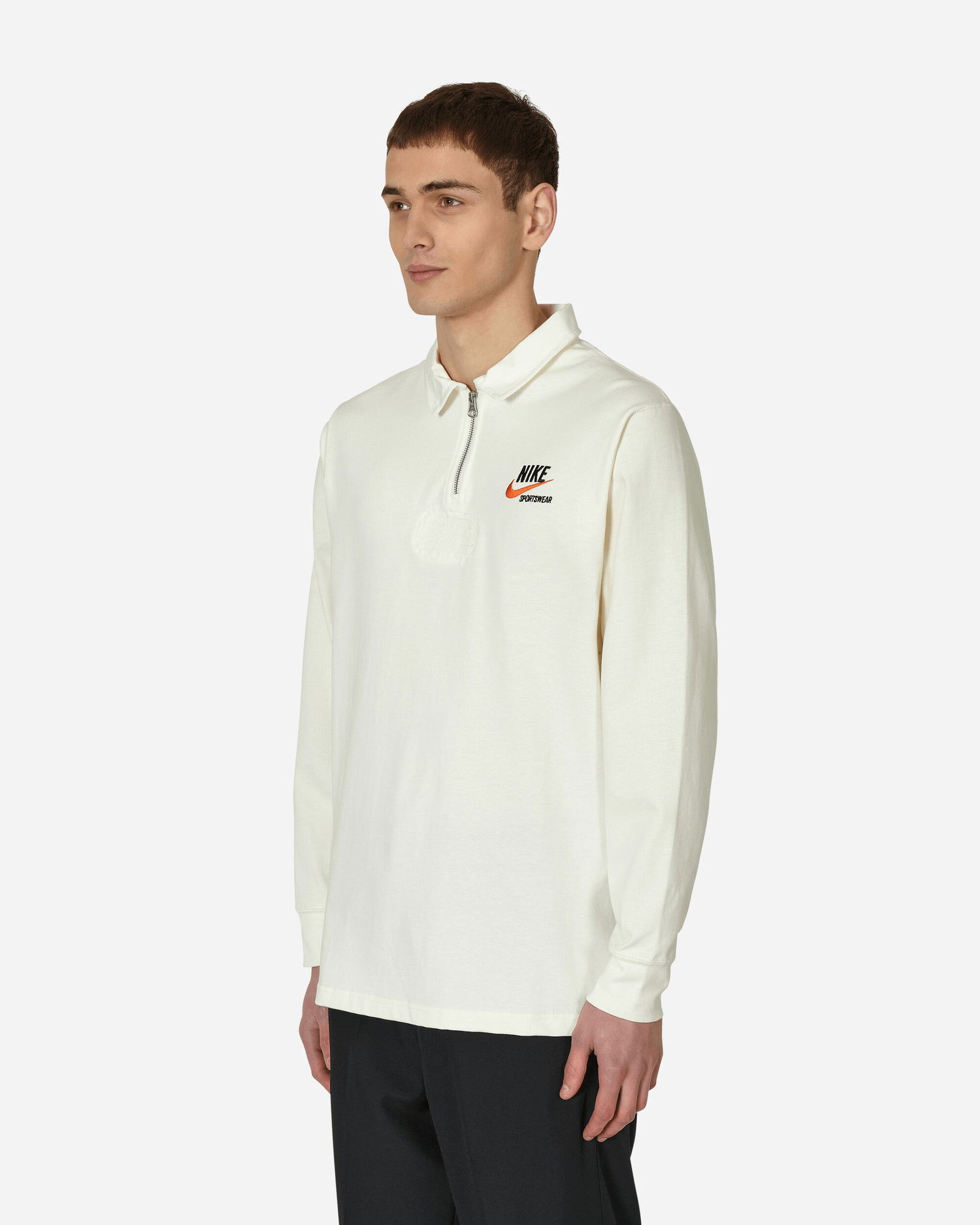 Поло тениска Nike Sportswear Trend Rugby Polo Бяло | DX6753-133, 1