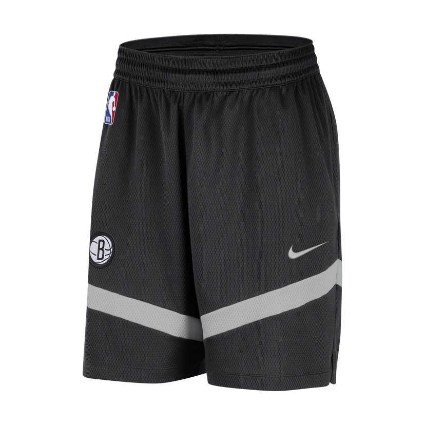 Къси панталони Nike Dri-FIT NBA Brooklyn Nets Icon Черно | FB4014-010