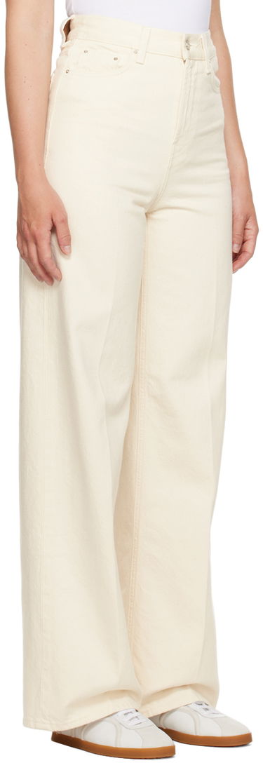 Дънки TOTEME TOTEME Wide Leg Jeans Бяло | 242-WRB2429-FB0083, 1