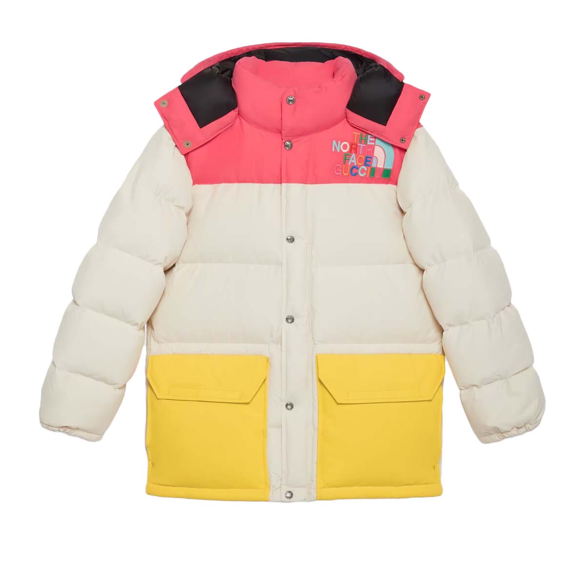 Яке Gucci The North Face x Down Jacket Бяло | 672444 XAAEP 9197, 0