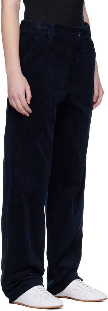 Панталони A.P.C. A.P.C. Fergus Corduroy Pants Тъмно синьо | COHBB-M08500, 1
