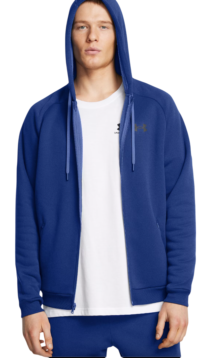 Суитчър Under Armour Armour Fleece Pro Full-Zip Hoodie Синьо | 1386582-432, 0