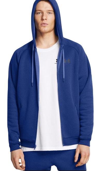 Суитчър Under Armour Armour Fleece Pro Full-Zip Hoodie Синьо | 1386582-432, 0