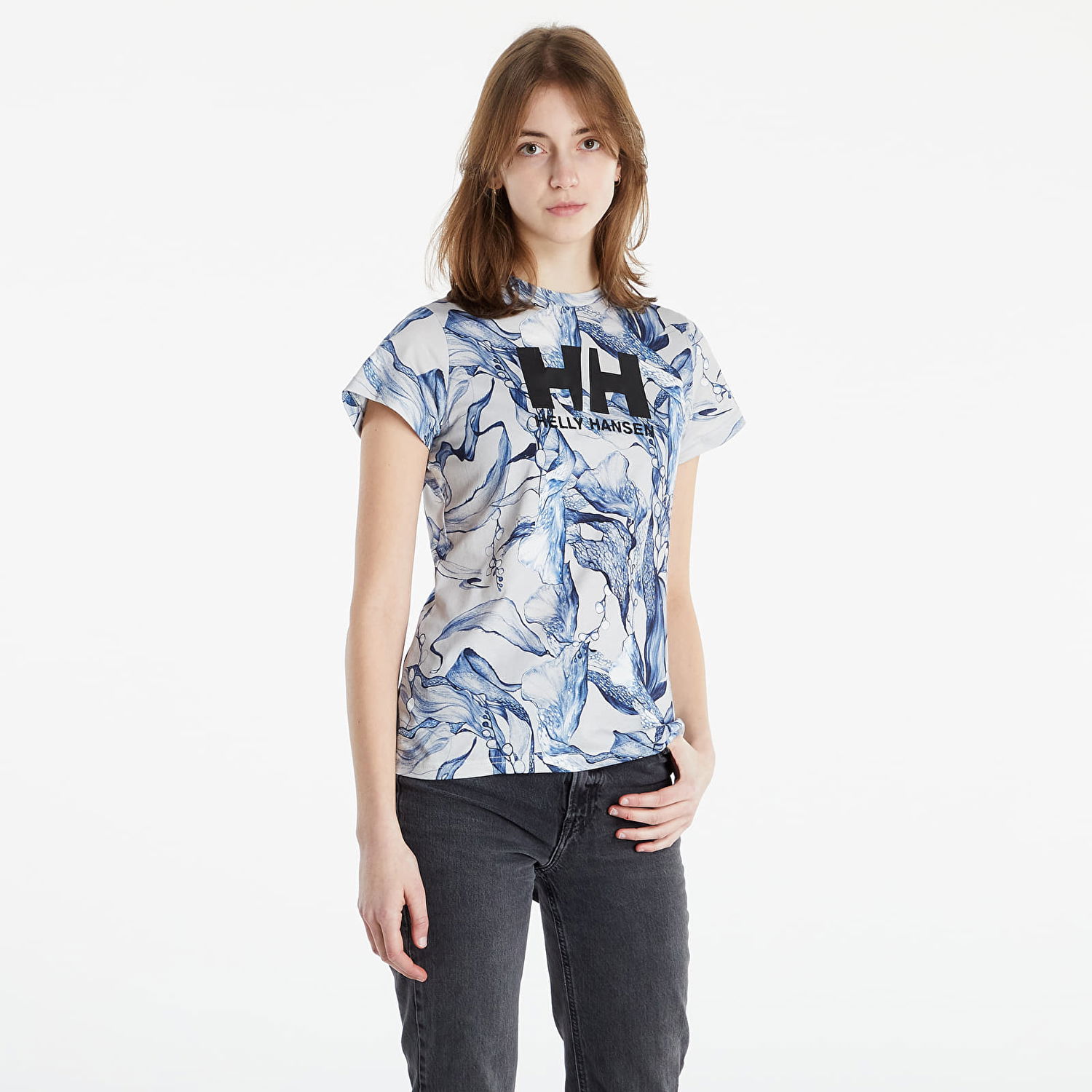 Тениска Helly Hansen HH Logo Tee Синьо | 34262-853, 0
