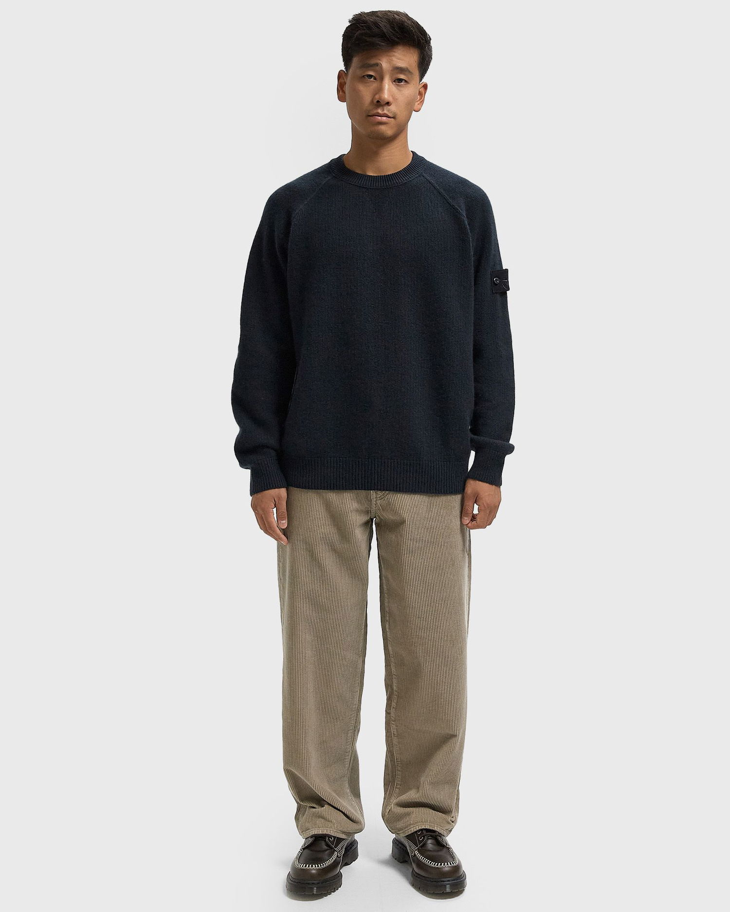 Пуловер Stone Island Crew Neck Sweater Тъмно синьо | K2S155100078S00FF.V0020, 1