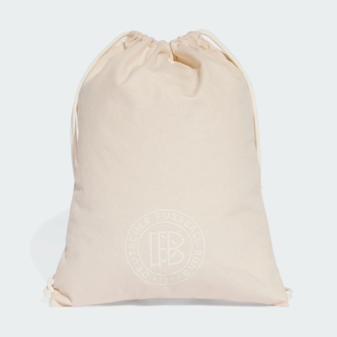 Спортна торба adidas Performance Germany Anniversary Gym Sack Бежово | JJ3065, 0