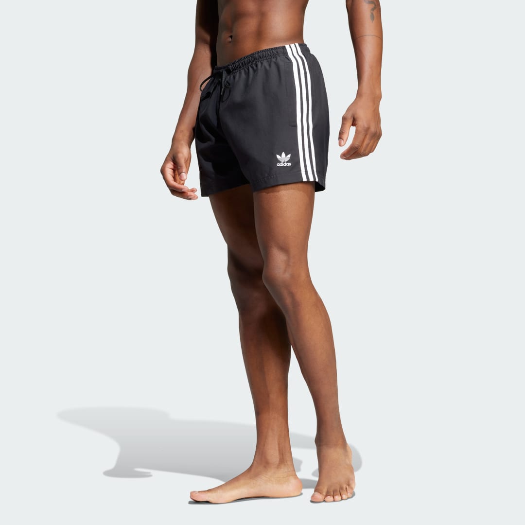 Бански adidas Performance 3-Stripes Swim Shorts Черно | JD0957, 0