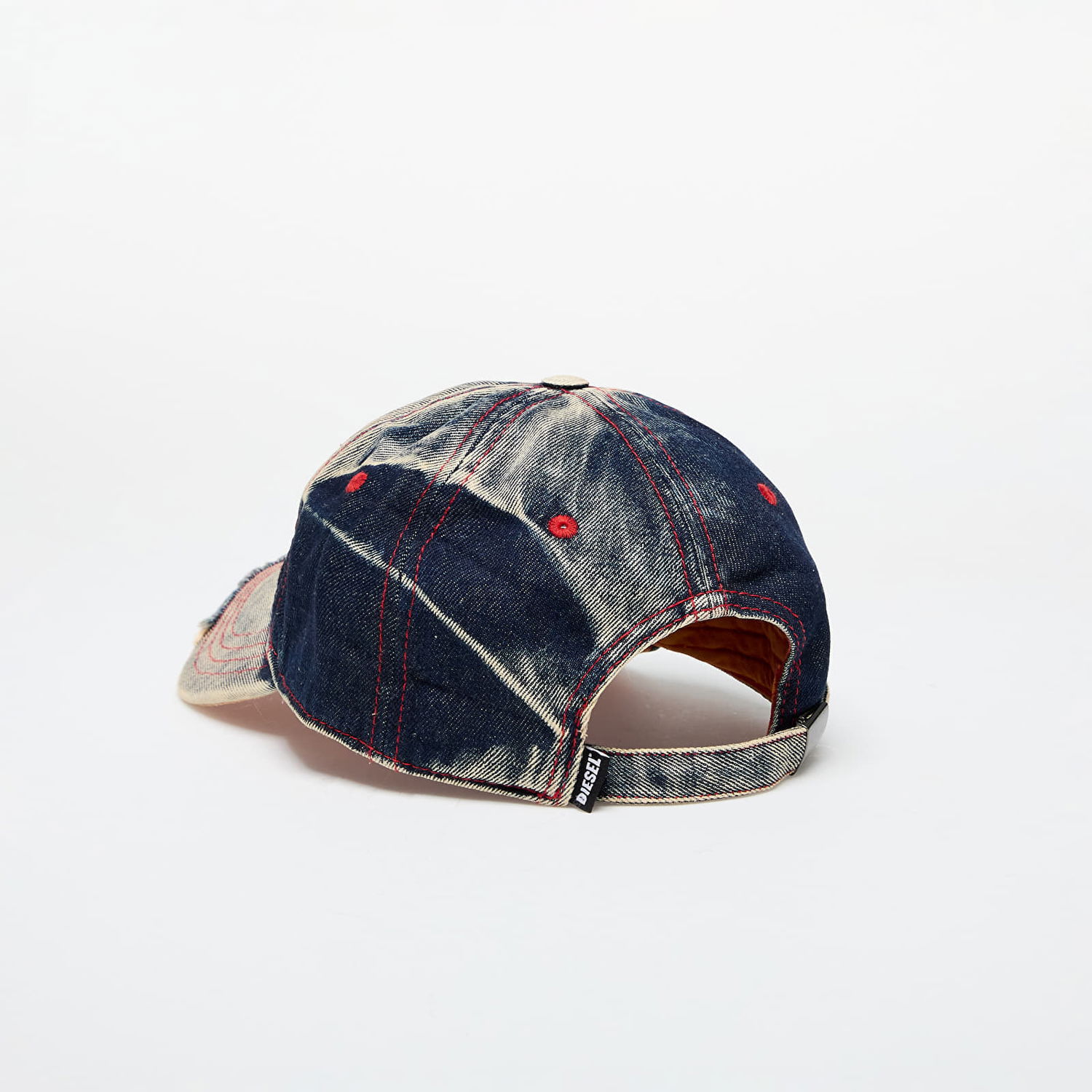 Шапка с козирка Diesel Diesel C-Seymon Distressed Denim Baseball Cap Синьо | A06467-0DGAV-01, 1