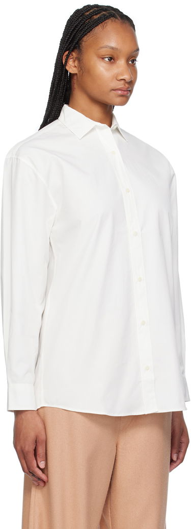 Риза Baserange Long Sleeve Button Up Shirt Бяло | SHOL-CO-SU24, 1