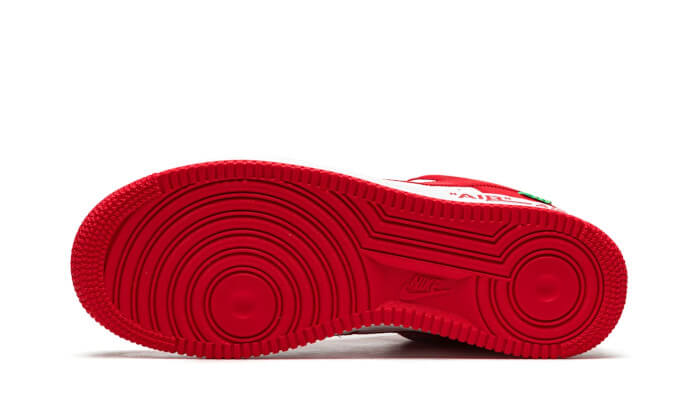Кецове и обувки Nike Nike Louis Vuitton By Virgil Abloh x Air Force 1 Low "White Red" Червено | 1A9VA9, 1