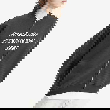 Яке бомбър Acne Studios Fiah U Zip 1996 Zip Sweat Bomber Jacket Сиво | CI0189-900, 2