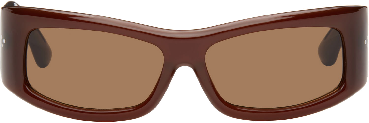 Слънчеви очила Port Tanger Square Sunglasses Кафяво | PT-4704, 0