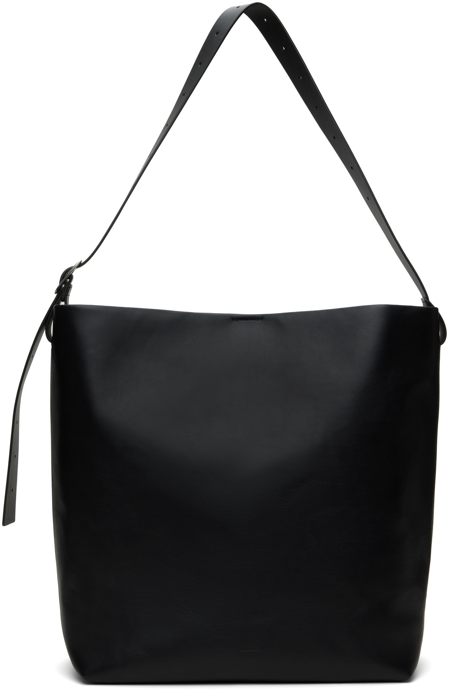 Голяма пазарска чанта Jil Sander Jil Sander Square Belt Large Bag Черно | J08ZH0066_P8361, 0