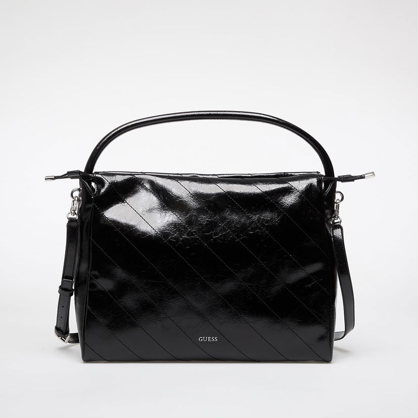 Дамска чанта GUESS Amys Drawstring Tote Black Universal Черно | HWMY9659220-BLA