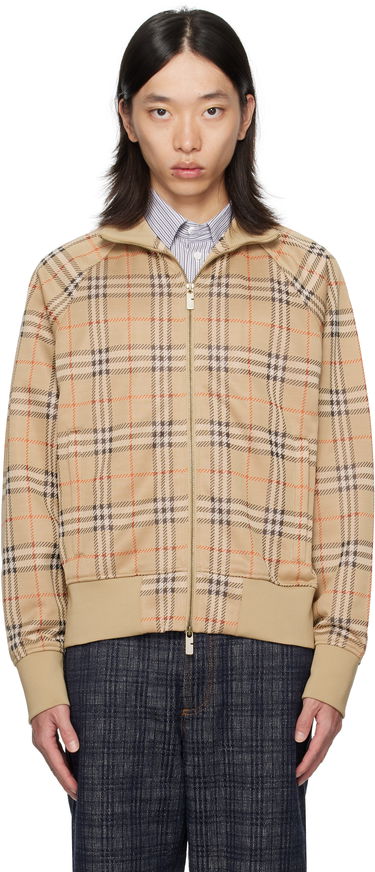 Комплект Burberry Burberry Check Track Jacket Бежово | 8113844, 0