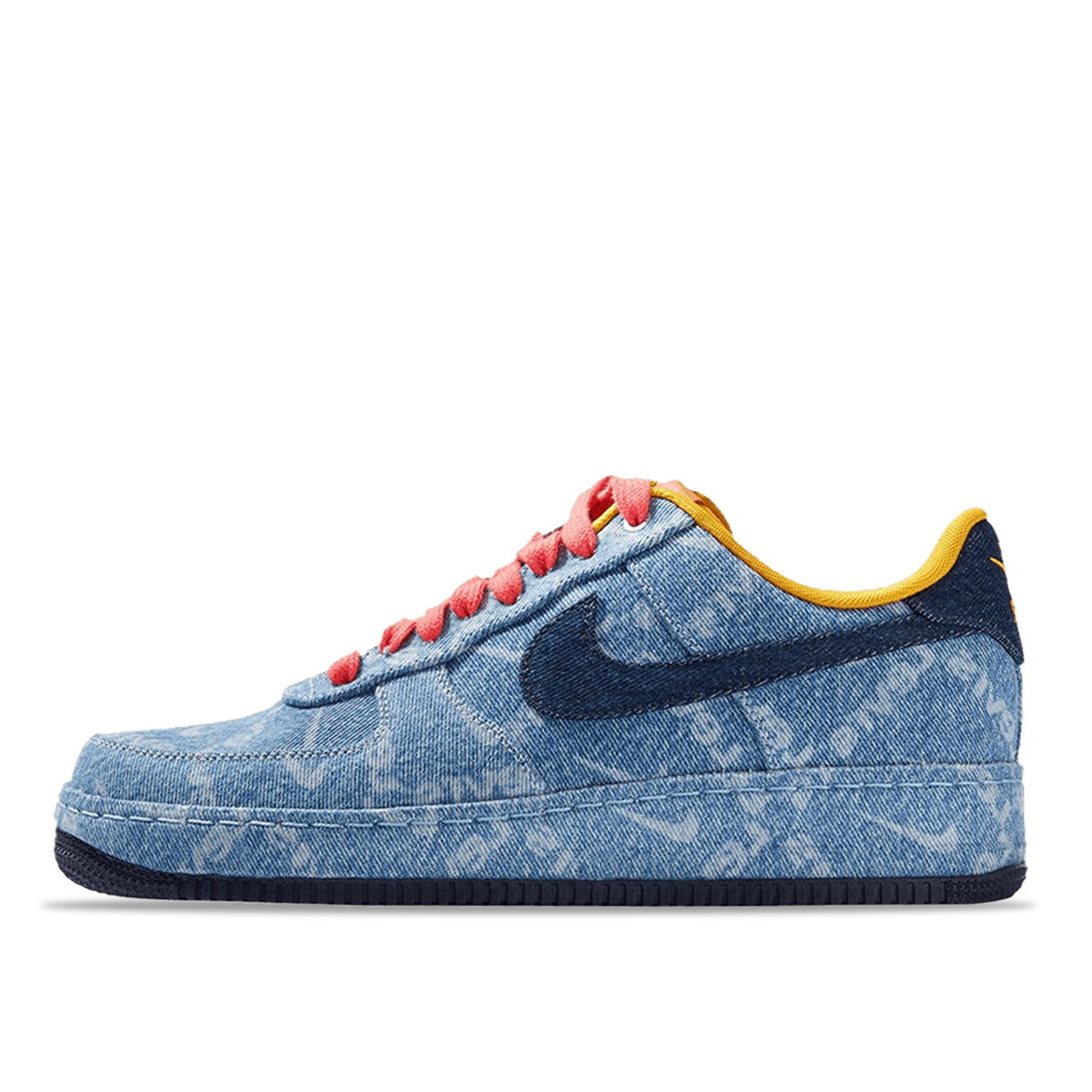 Кецове и обувки Nike Levi's x Nike By You x Air Force 1 Low "Exclusive Denim" Синьо | CV0670-447, 0